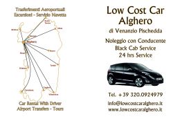 Low cost car Alghero 